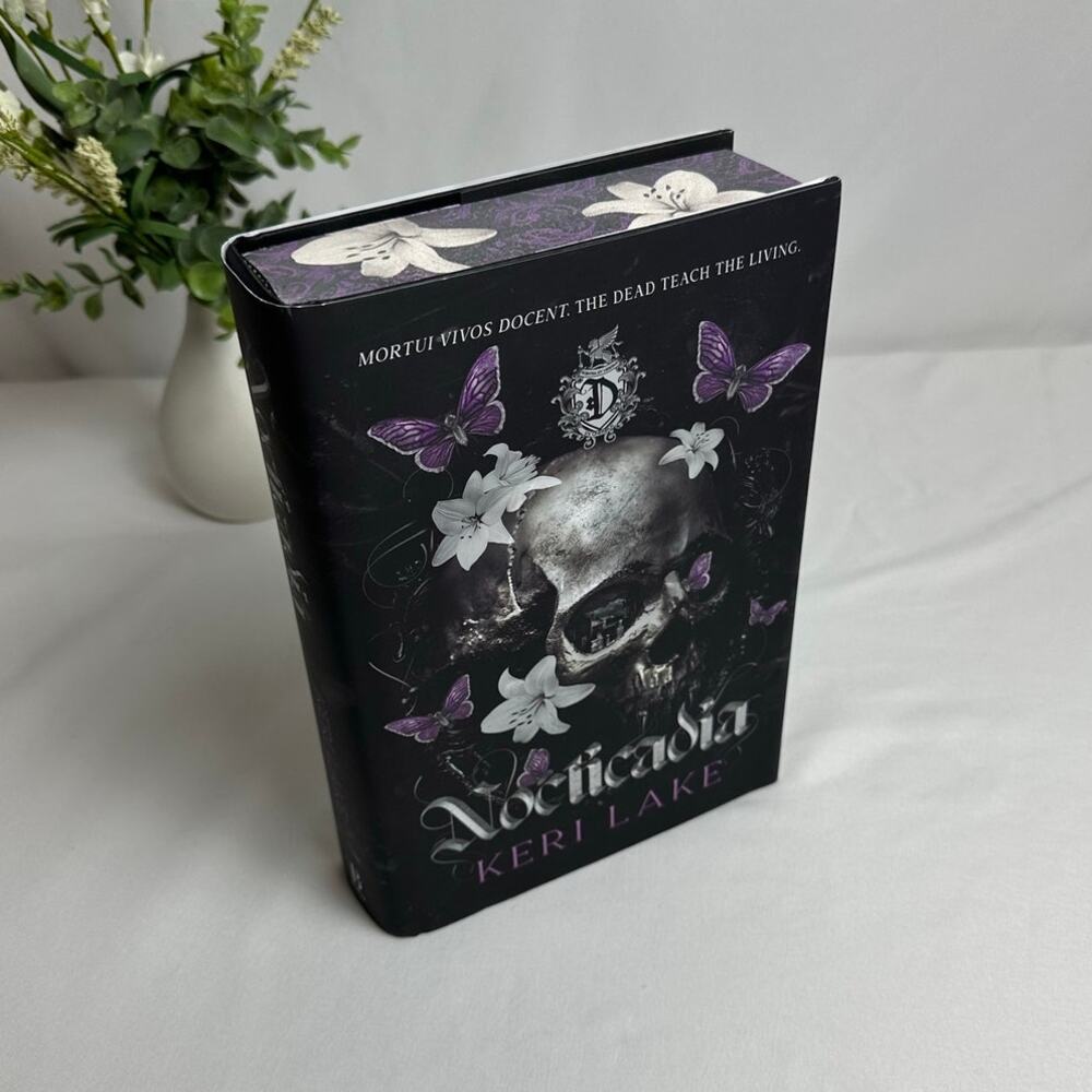 Nocticadia Keri Lake OOP Deluxe Sprayed Edges Hardcover Dark Romance